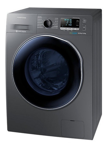 Imagen 3 de 9 de Lava Secarropas Samsung Inverter 16 Kilos Silver En Stock Ya