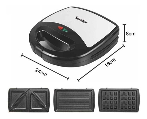 Wafflera Waffles Sk-114 + Maquina Donuts ¡oferta!