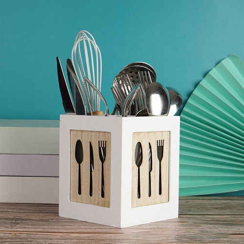 Soporte For Cubiertos De Cocina, Estante For Mesa De Color Fix