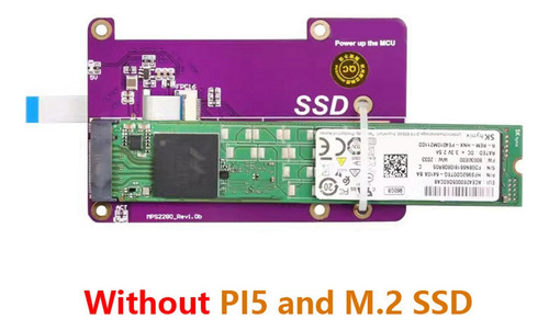 Placa De Expansión Ssd Z2for Raspberry Pi5 Para Pc Raspberry