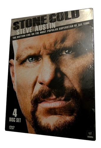 Dvd Wwe Stone Cold The Bottom Line Of... 4 Discos Original