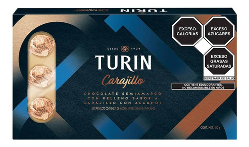 Chocolates Turín Envinados Carajillo 150g