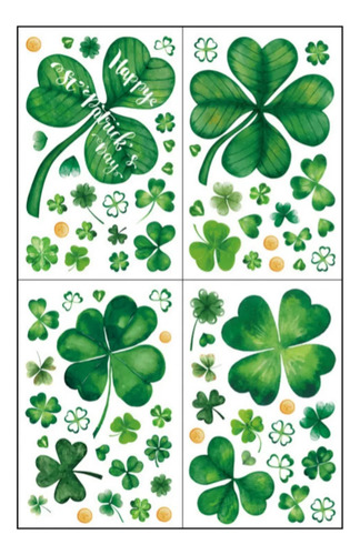 Adhesivos Para Ventanas Con Diseño De San Patricio De M Irel