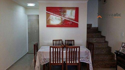 Sobrado Com 3 Dormitórios À Venda, 144 M² Por R$ 560.000 - Vila Camilópolis - Santo André/sp - So0208