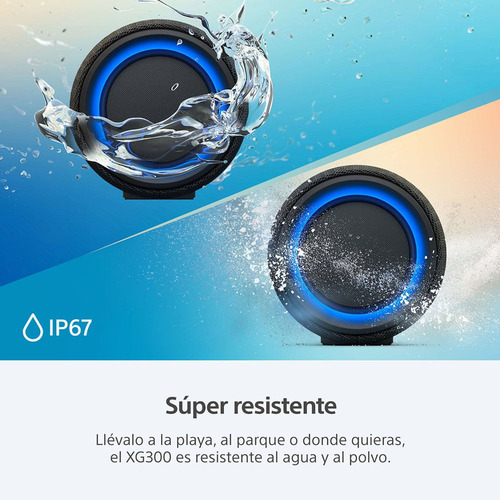 Imagen 2 de 5 de Parlante Inalámbrico Portátil Xg300 De La Serie X