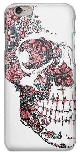 Funda Celular Calavera Rosas Skull Calaca  Celular Case 3