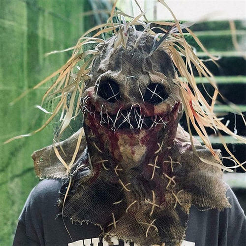 Chapéu De Espantalho Assustador Para O Halloween