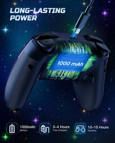 Controlador Switch, Controlador Led Star Wireless Pro Con...