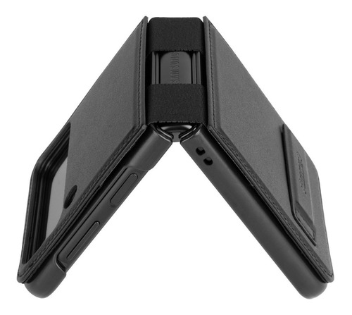 Samsung Galaxy Z Flip 4 5g Carcasa Stand Nillkin Leather