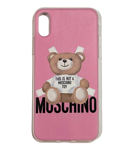 Carcasa Para iPhone Xx Rosa 2 This Is Not A Moschino Toy