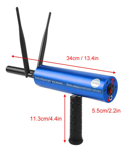 Detector De Metales Portátil Profesional 3d Remoto Oro