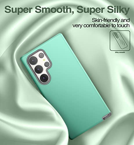 Funda Para Samsung Galaxy S23 Ultra 5g Verde Menta 6.8 Pulga