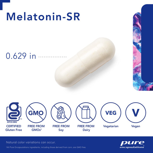 Suplemento Para Dormir Pure Encapsulations Melatonin-sr 60 C