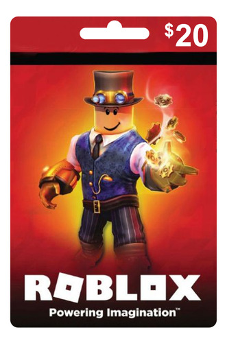 Roblox 20$ Tarjeta De Regalo - Entrega Inmediata