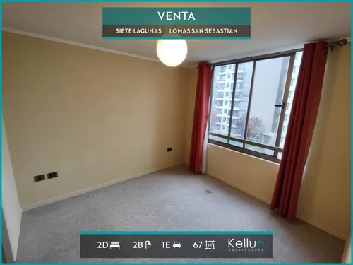 Moderno Y Cómodo Departamento En Venta Avenida Siete Lagunas