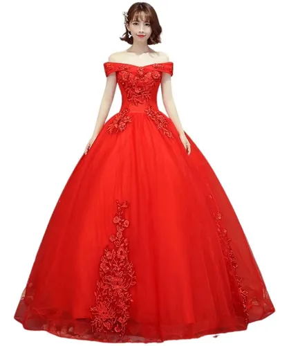 Cambiable Ficticio Caliza Vestido Rojo De Quinceanera | MercadoLibre 📦