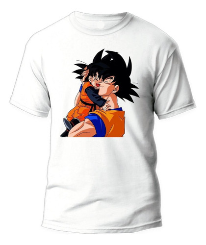 Playera Papá Sayajin Día Del Padre Goku Vegeta Papá