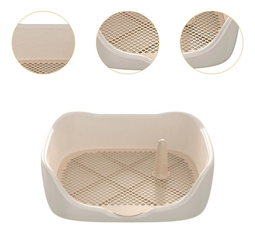 // Sanitário Para Cães, Sanitário Para Xixi De Branco Grande