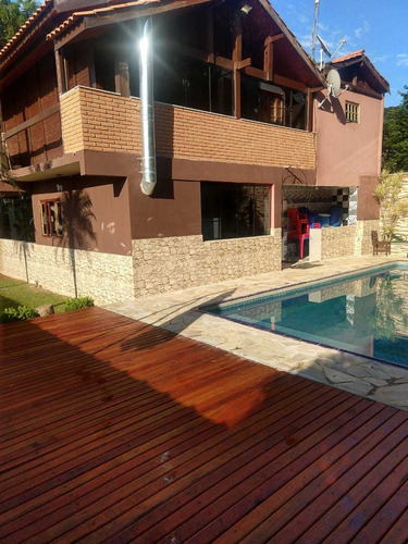Chácara Com Piscina - Represa Dentro Do Condomínio Em Ibiúna