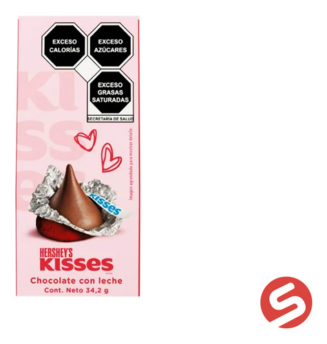 Chocolate Kisses Regalito San Valentin 34.2 Grs