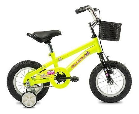 Bicicleta urbana infantil Olmo Cosmo Pets R12 14" freno v-brakes color azul  