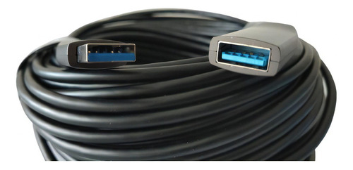 Cable extensor USB 3.0 de fibra amplificada de 30 metros