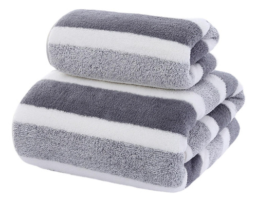 Toalla De Baño Para El Hogar, Toalla Altamente Gris