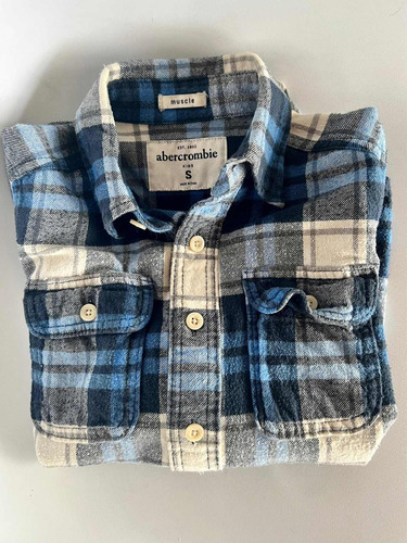 Camisa Abercrombie Muscle Small Kids 6-7 Años Usada Excelent