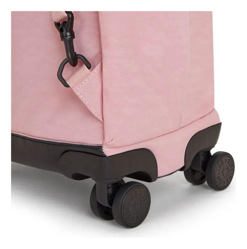 Mochila Escolar Com 4 Rodinhas Kipling New Zea Bridal Rose Cor Rosa