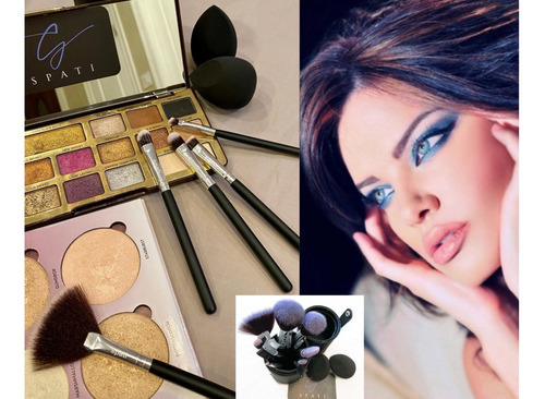 Spati Juego De Brochas De Maquillaje Profesional, 12 Brochas