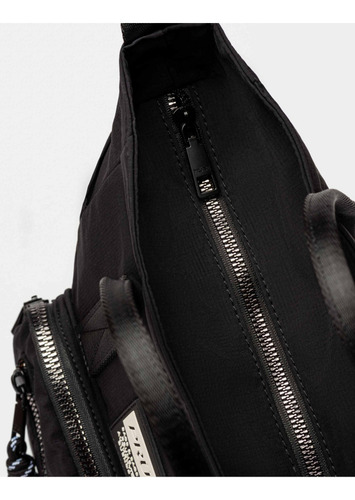 Bolso Cartera Prüne Mujer Forest Flight Negro En Bolsa