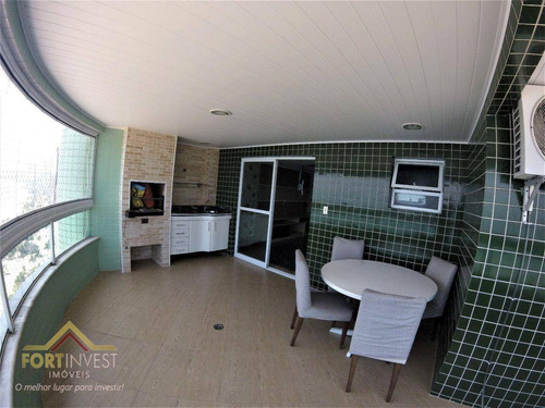 Imagem 6 de 19 de Apartamento Com 3 Dormitórios À Venda, 203 M² Por R$ 2.100.000,00 - Canto Do Forte - Praia Grande/sp - Ap2705