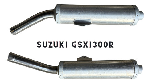 Suzuki Hayabusa Gsxr 1300 Mofle Escape Silenciador