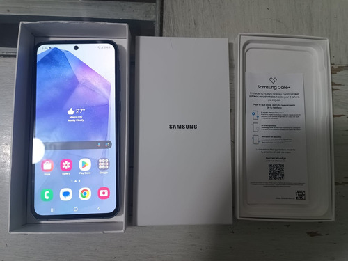 Samsung Galaxy A55 5g 128gb Azul | Como Nuevo, Muy Poco Uso Y Garantía Activa (Usado)