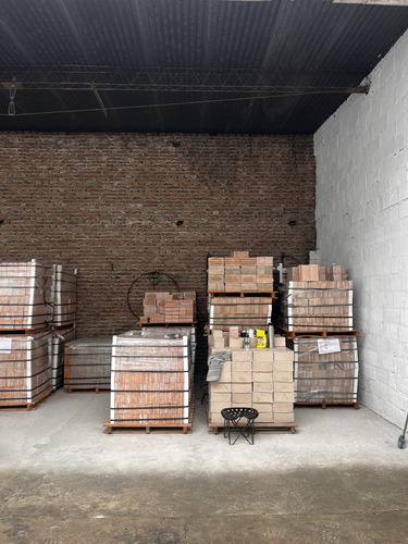 Pack 10 Tejuelas Refractarias Natural 23 *11,5*cm Ladrillo