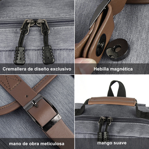 Mochila Antirrobo Unisex Mochila Impermeable Para Laptop T16