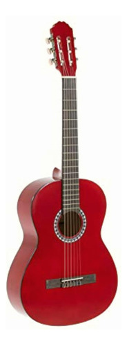 Gewa Isgewps510153 Guitarra Clásica 4/4, Roja