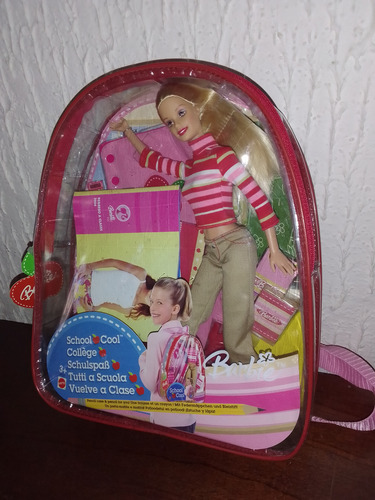 Barbie Muñeca School Cool / Vuelve A Clase (Usado)