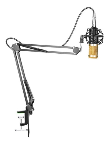 Imagen 5 de 6 de Set Soporte Micrófono Brazo Articulado + Araña + Anti Pop