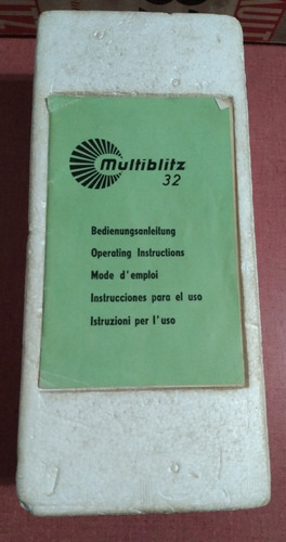 Flash Antiguo Para Cámaras De Fotos Multibliz (no Funciona) (Usado)