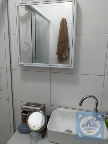 Imagem 18 de 23 de Kitnet Com 1 Dormitório Para Alugar, 26 M² Por R$ 2.000,00/mês - Gonzaga - Santos/sp - Kn0686