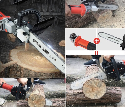 Adaptador Sierra Cadena 12pulgadas P/amoladora 4 Y Medio