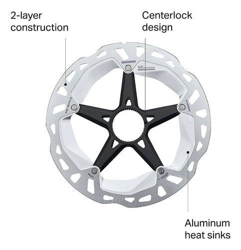 Rotor De Freio A Disco Shimano Deore Xt Rt-mt800-m Com Mm,