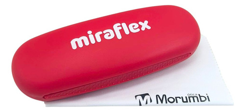 Armação Óculos De Grau Infantil Miraflex Mf4001 K598 46 Cor Cristal