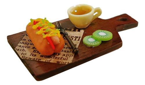 0 Accesorios Para Casa De Muñecas, Té De, Modelo De