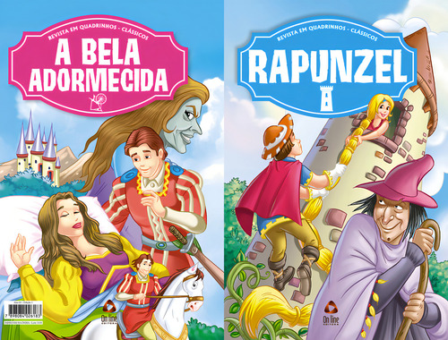 Revista Em Quadrinhos Clássicos A Bela Adormecida & Rapunzel Editora On Line