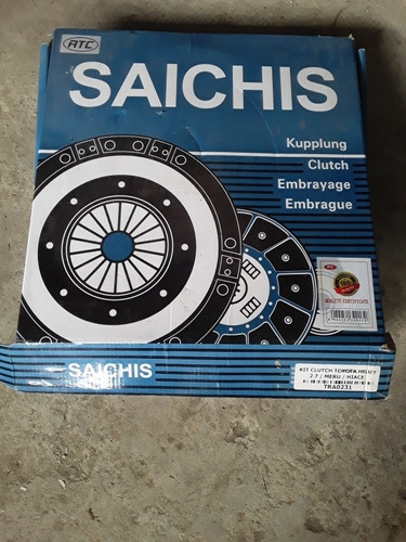 Kit Clutch Toyota Meru, Hiace Marca Saichis Japones