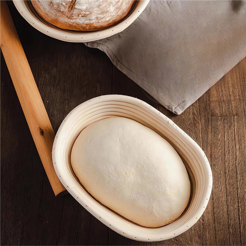 ( Cesta De Fermentación De Pan De Ratán, Cuenco De