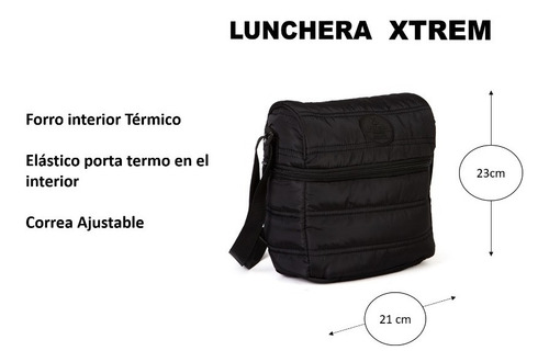 Mochila Xtrem 18 Pulgadas + Lunchera + Cartuchera Combo Cuot