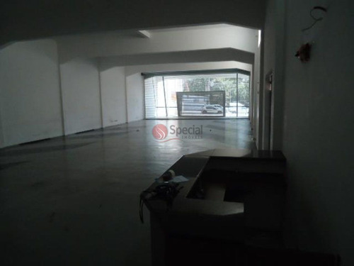 Salão Comercial Para Locação, Tatuapé, São Paulo - Sl0074. - Af7744